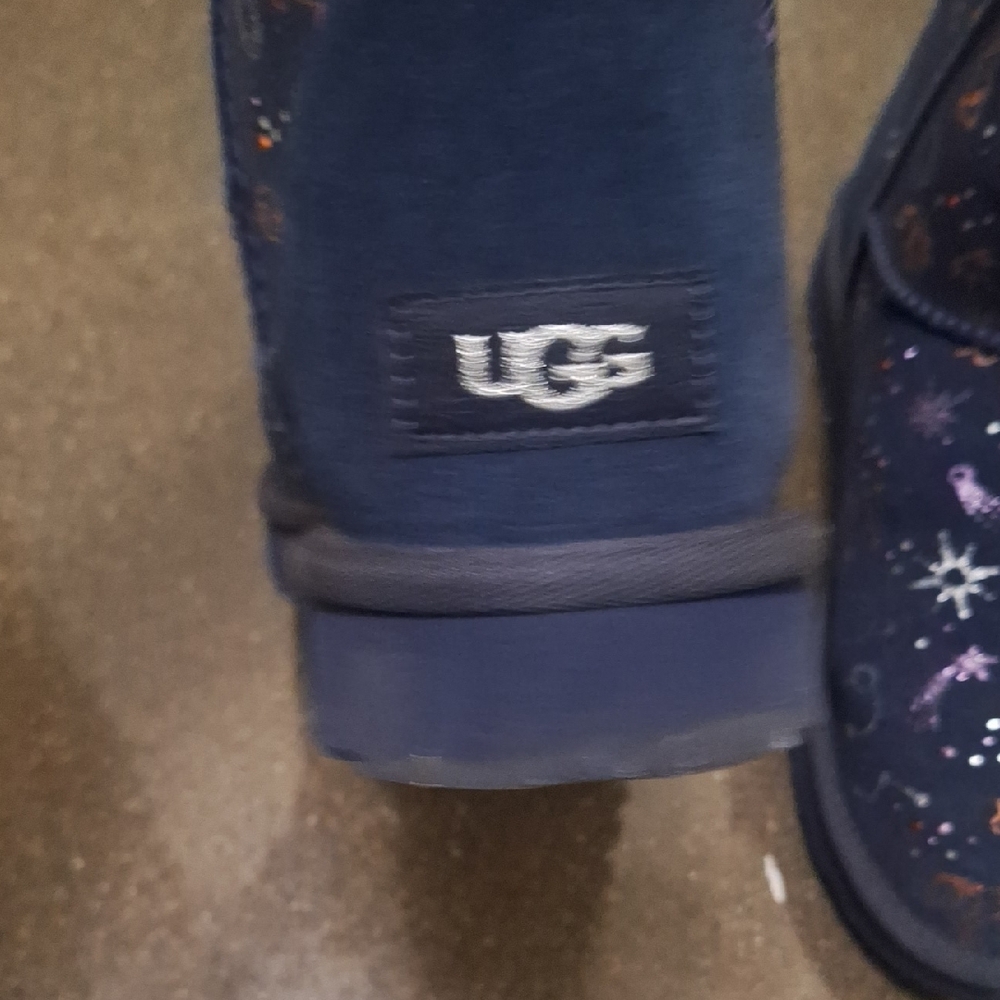 Ugg Navy Celestial Pattern Boots - image 6